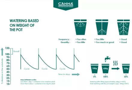 Watering schedule